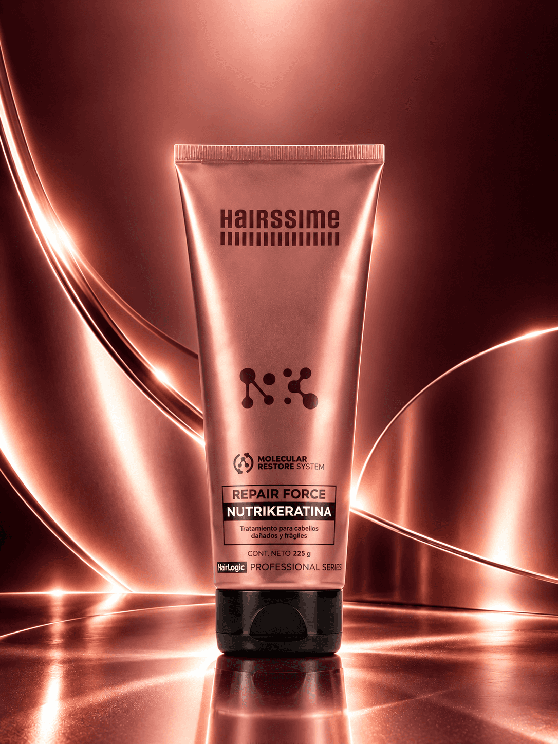 Nutrikeratina de Hairssime / HairLogic, disponible en María y Sol.