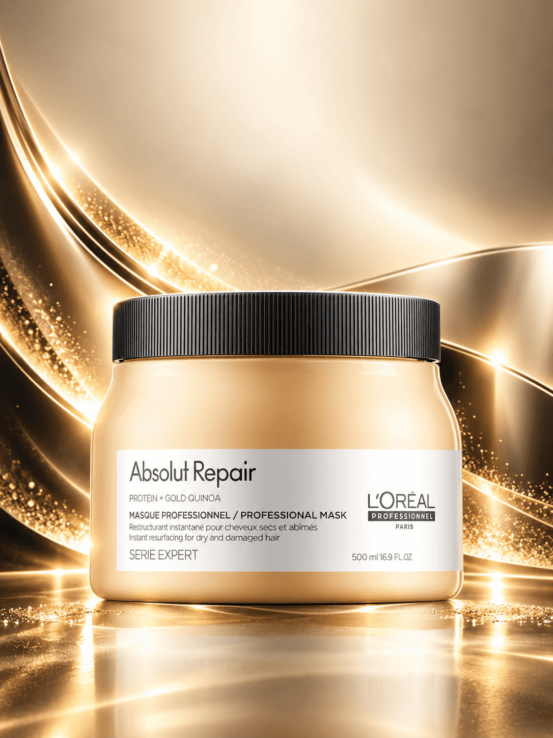 Absolut Repair de L’Oréal Professionnel, disponible en María y Sol.